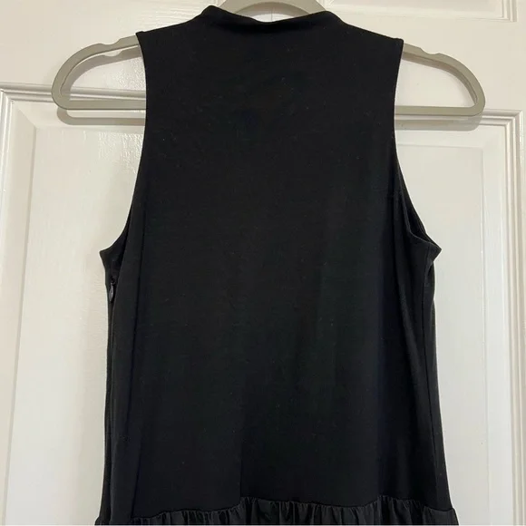 Marcella NYC Montrose Black Sleeveless Fit & Flare Maxi Dress Medium - Picture 8 of 14